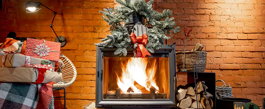 Travis Industries Linear Gas Fireplace Installation in Langley Park, Maryland