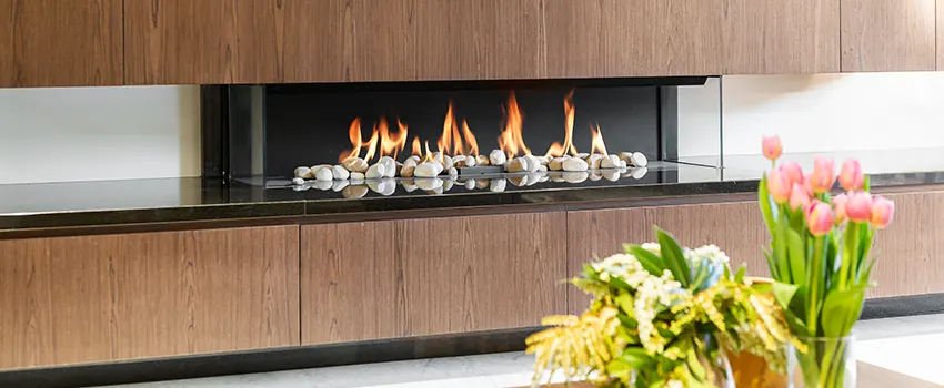 Double-height Fireplace Design Refurbishment in Langley Park, Maryland