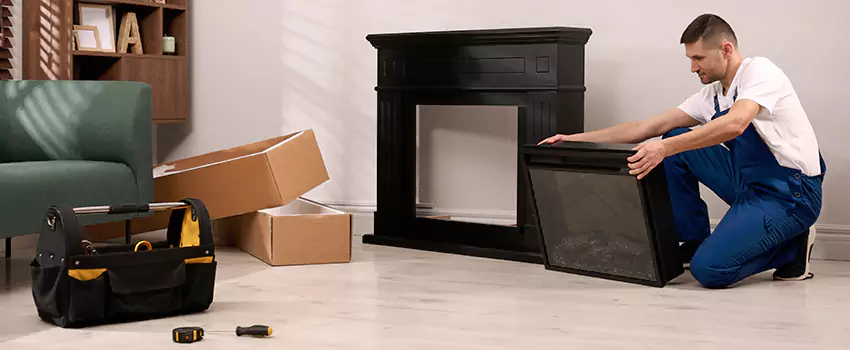 Old Rusted Metal Fireplace Repair And Replacement in Langley Park, MD